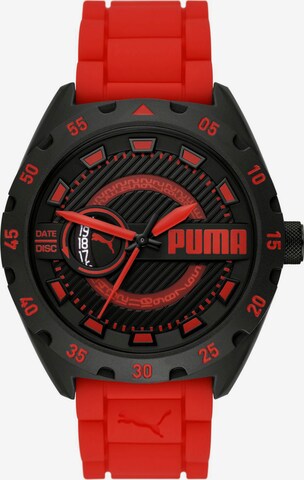 PUMA Analog Watch in Red: front