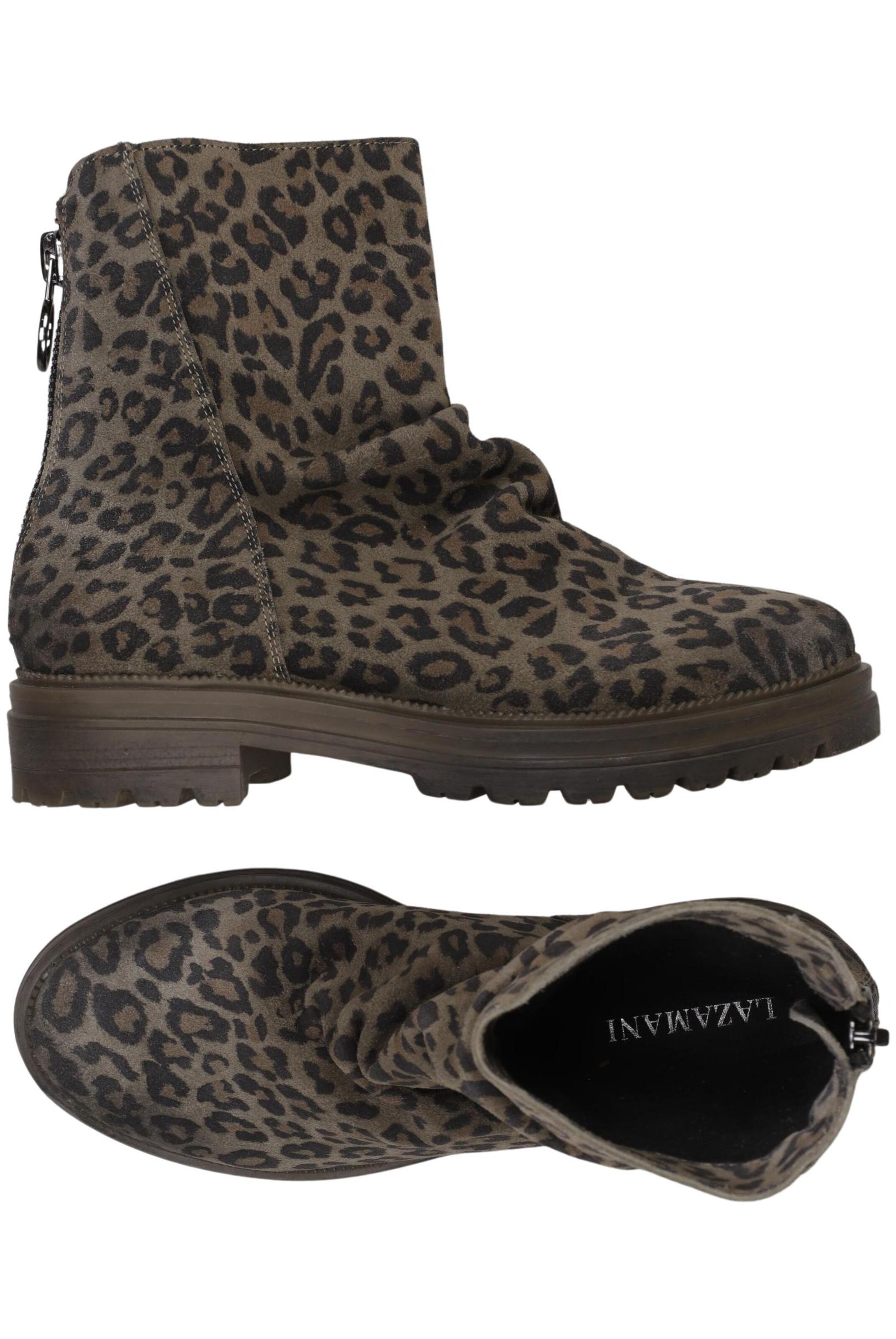 LAZAMANI Dress Boots in 39 in Brown: front