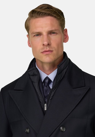 Boggi Milano Between-seasons coat in Blue
