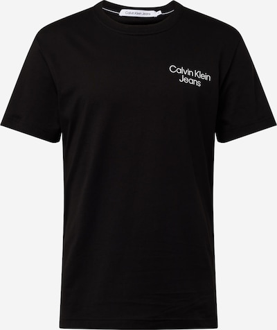 Calvin Klein Jeans Тениска 'Eclipse' в мента / черно / бяло, Преглед на продукта