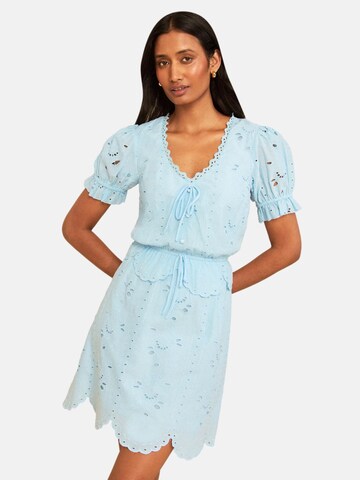 love & roses Kleid in Blau: Vorderseite