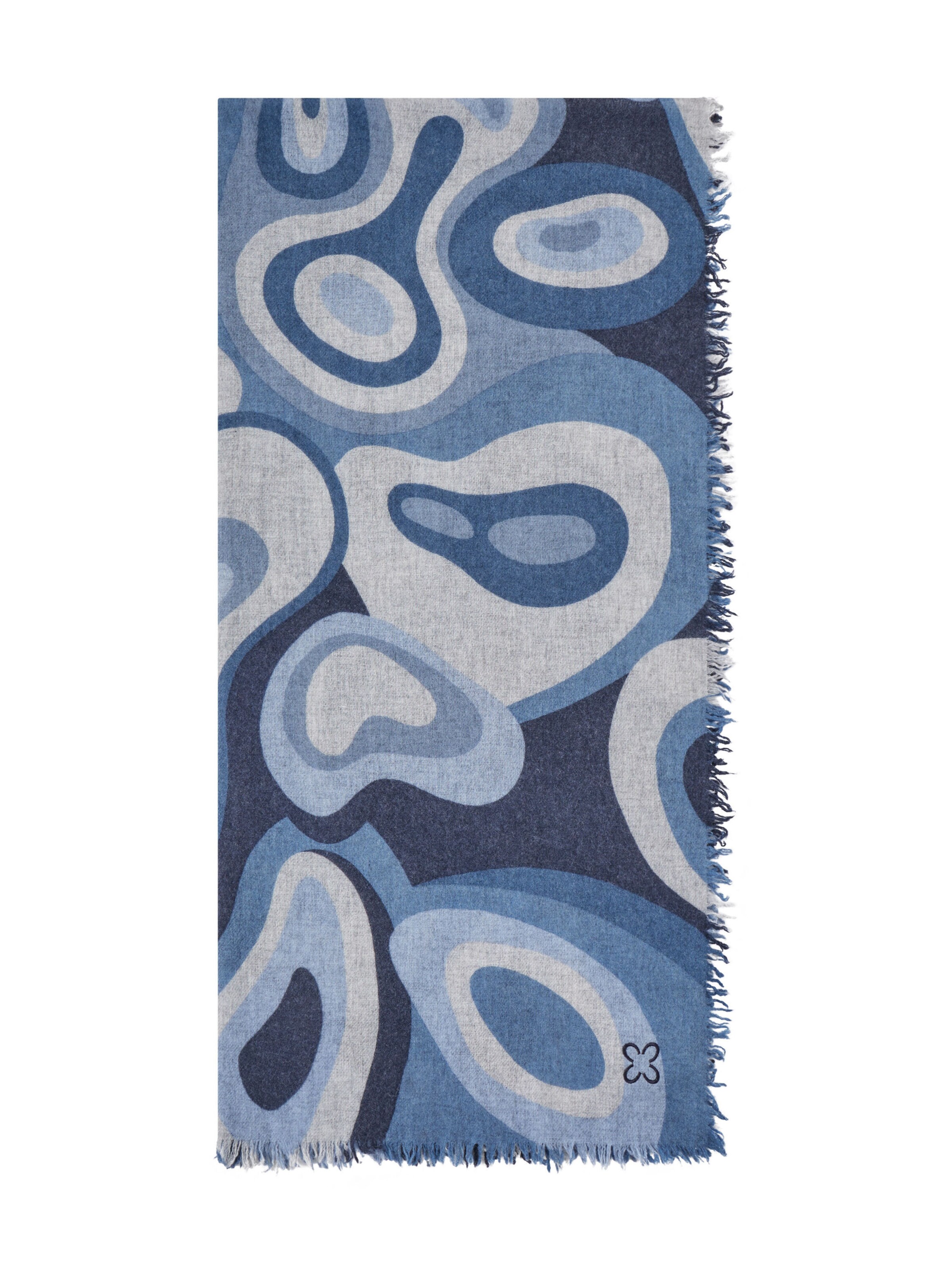 Écharpe CODELLO en bleu