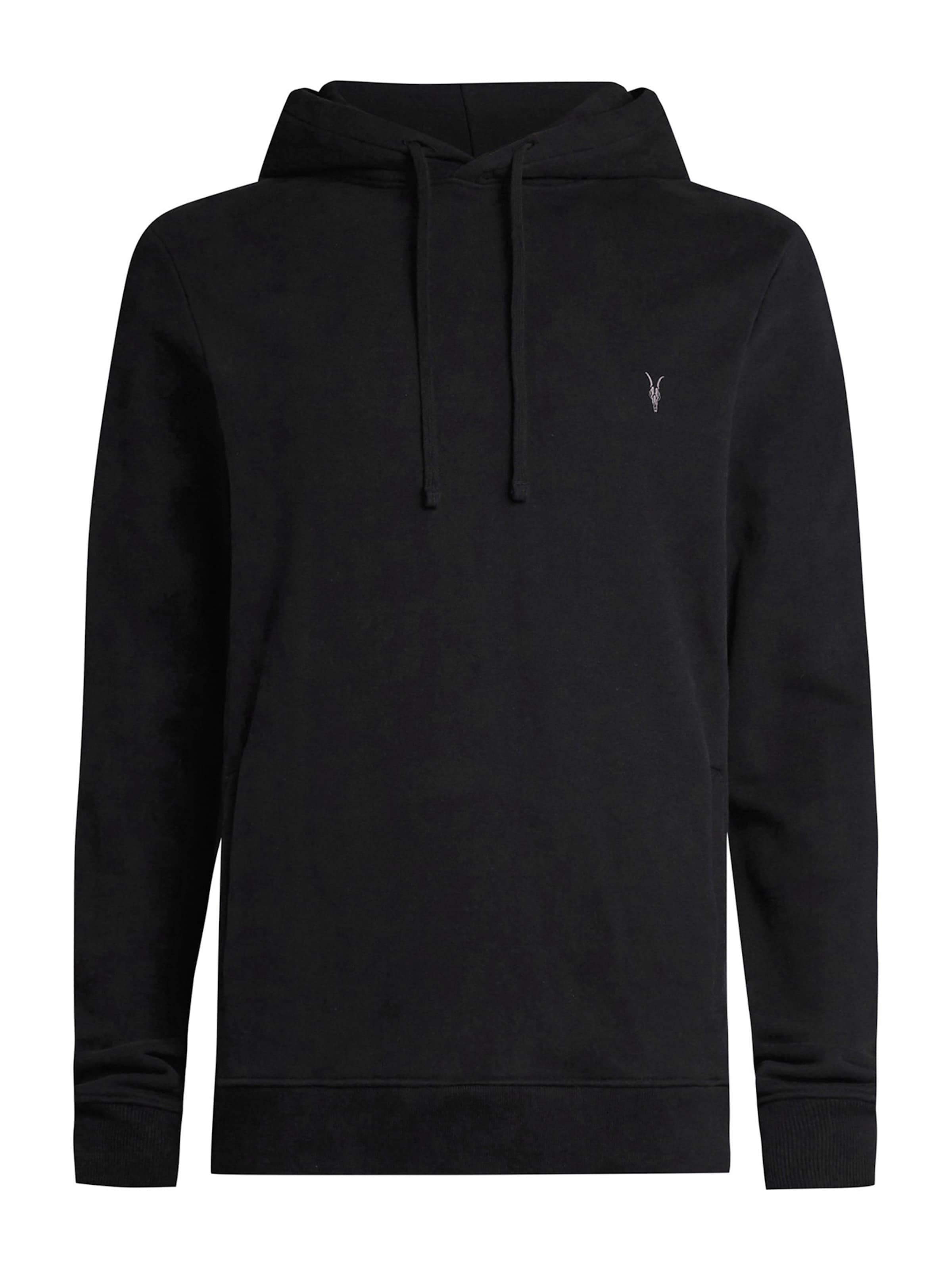 AllSaints Кофта на молнии 'Raven' в Черный: спереди