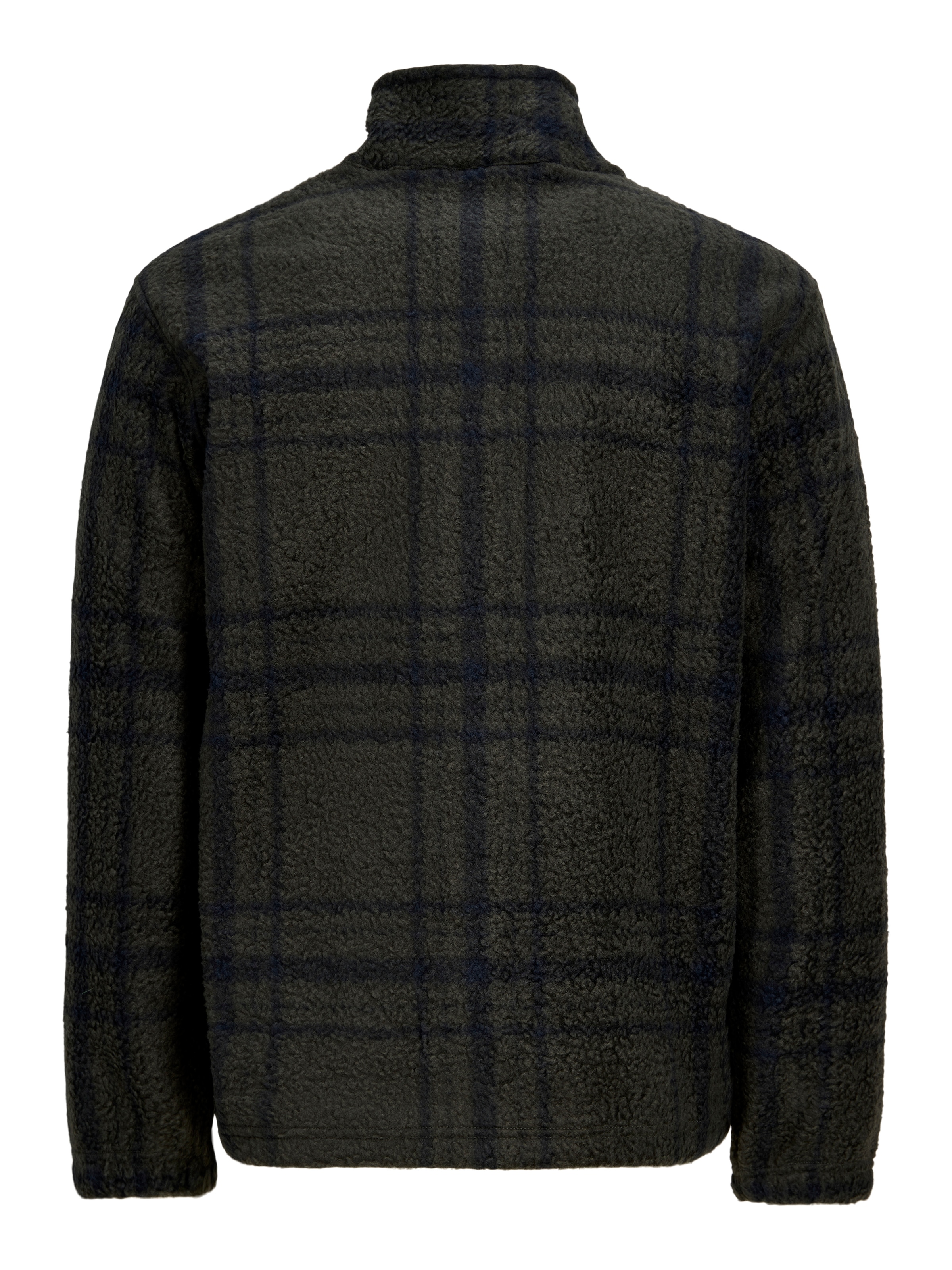 JACK & JONES Флисовая куртка 'JORSEBASTIAN' в Зеленый