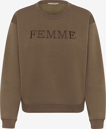 Love Copenhagen Sweatshirt in Grau: Vorderseite