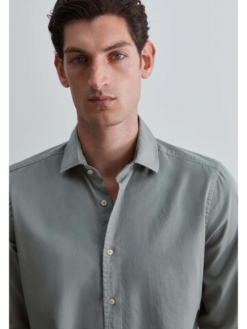 Scalpers Regular Fit Scseatle K Shirt ' ' in Grün: Vorderseite