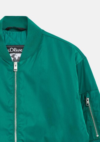 s.Oliver Übergangsjacke in Grün: Vorderseite