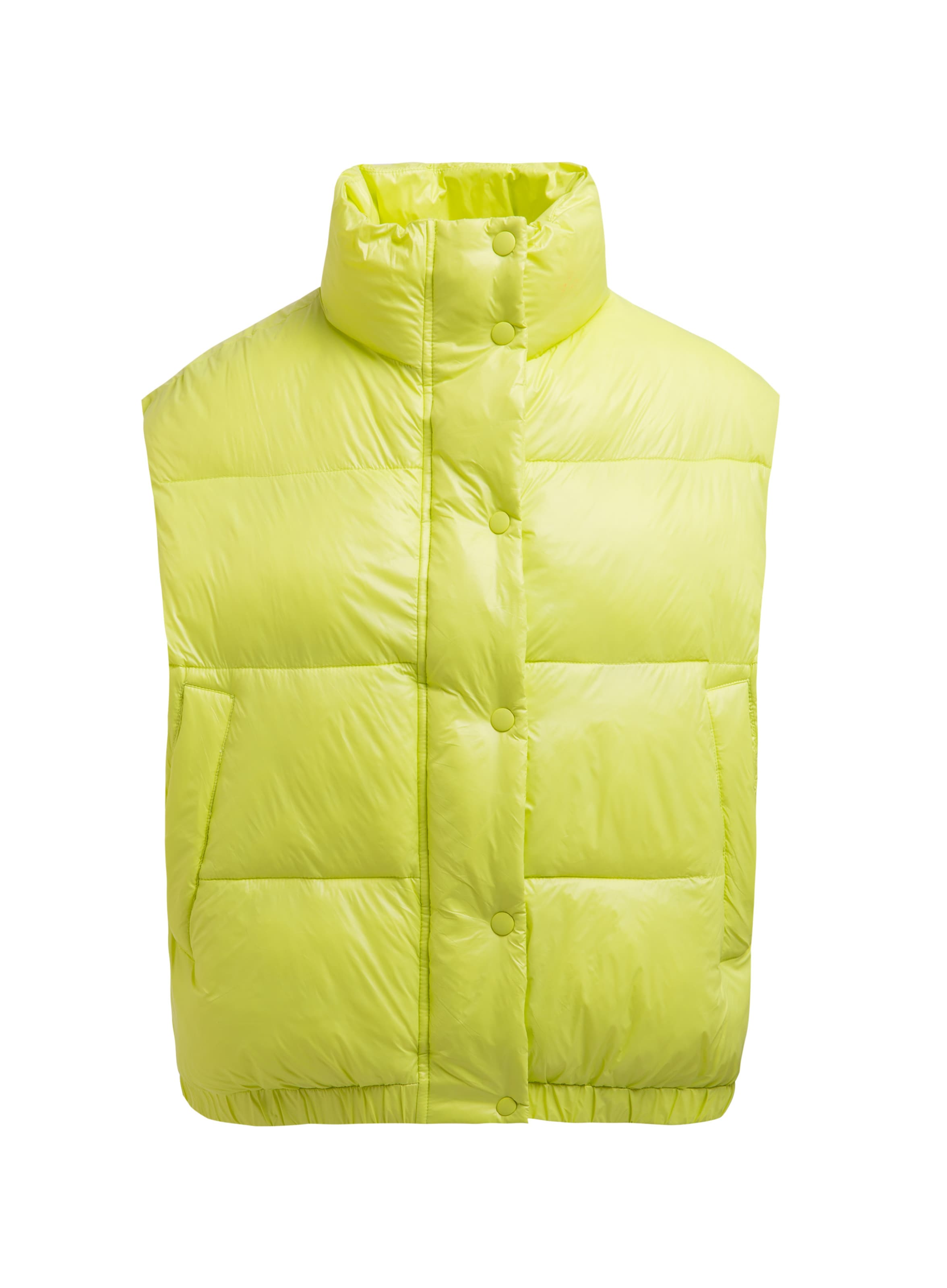 SENSES.THE LABEL Vest in Yellow: front