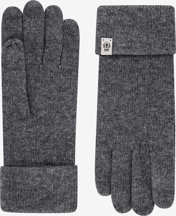Roeckl Vingerhandschoenen 'ESSENTIALS' in Grijs: voorkant