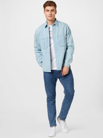 DIESEL Regular fit Button Up Shirt in Blue