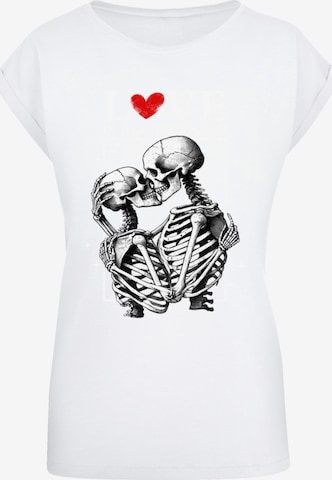 F4NT4STIC Shirt 'Love is all you need' in White: front