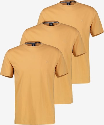 LERROS Shirt 'Basic' in Gelb: Vorderseite