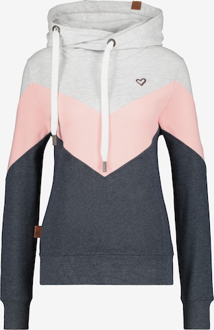 alife & kickin Sweatshirt 'StellaAK' in Grey: front