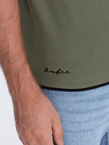 Ombre Shirt in Groen