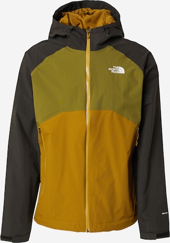 North face stratos jacket green on sale