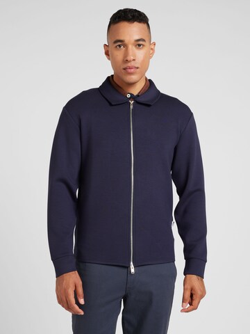 SELECTED HOMME Sweatvest in Blauw: voorkant