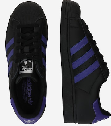 ADIDAS ORIGINALS Σνίκερ χαμηλό 'SUPERSTAR' σε μαύρο