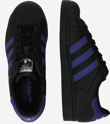 Baskets basses 'SUPERSTAR' ADIDAS ORIGINALS en noir