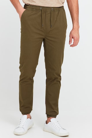 !Solid Chino Pants 'THEREON' in Green: front