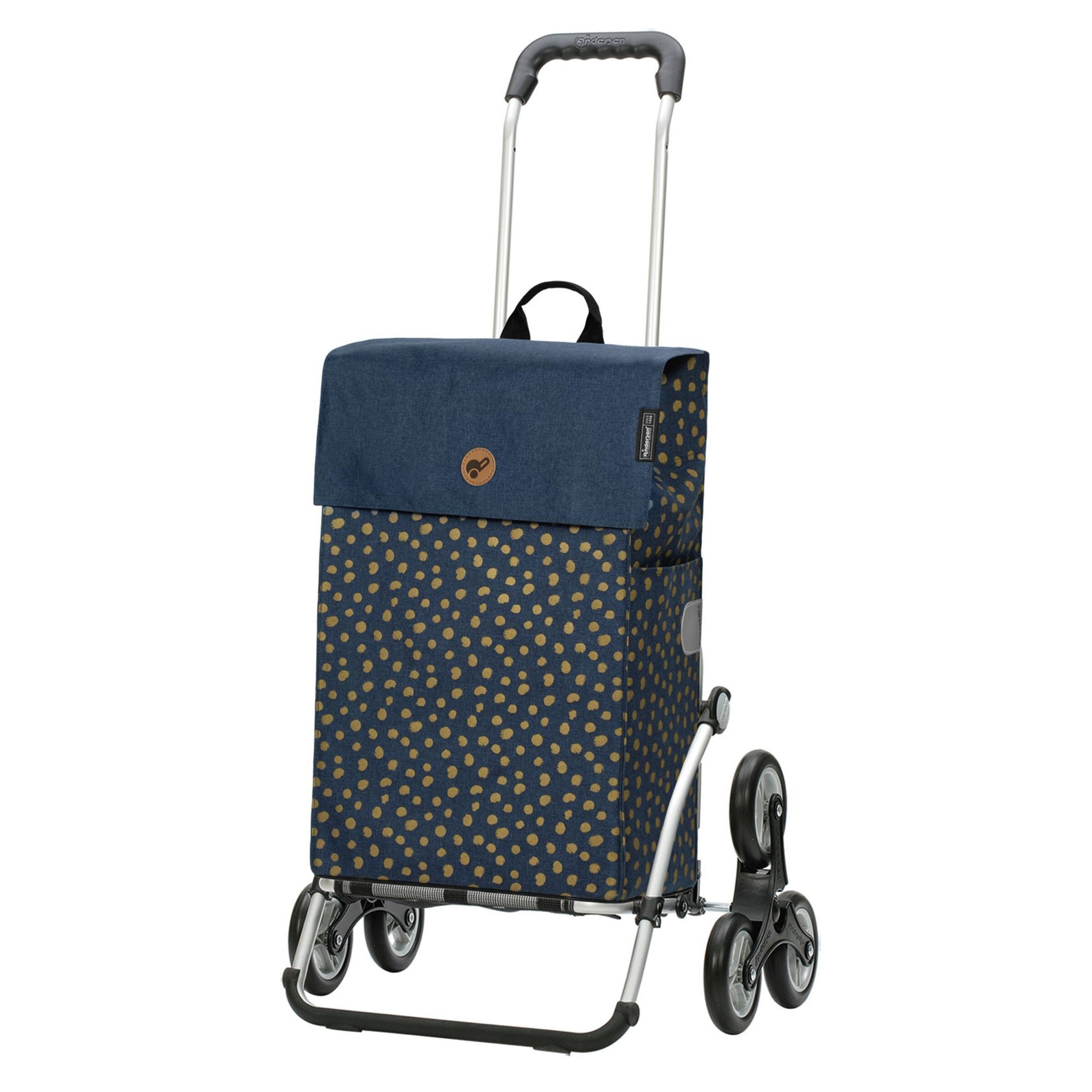 Cabas Andersen Shopper en bleu : devant