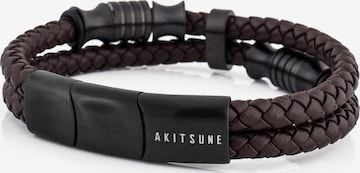 Akitsune Armband 'Gracilitas' in Braun: Vorderseite