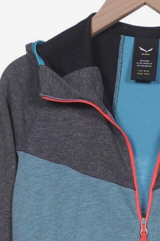 SALEWA Sweatshirt & Zip-Up Hoodie in XS in Blue