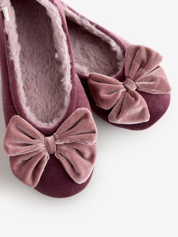 Pantoufle Next en rose