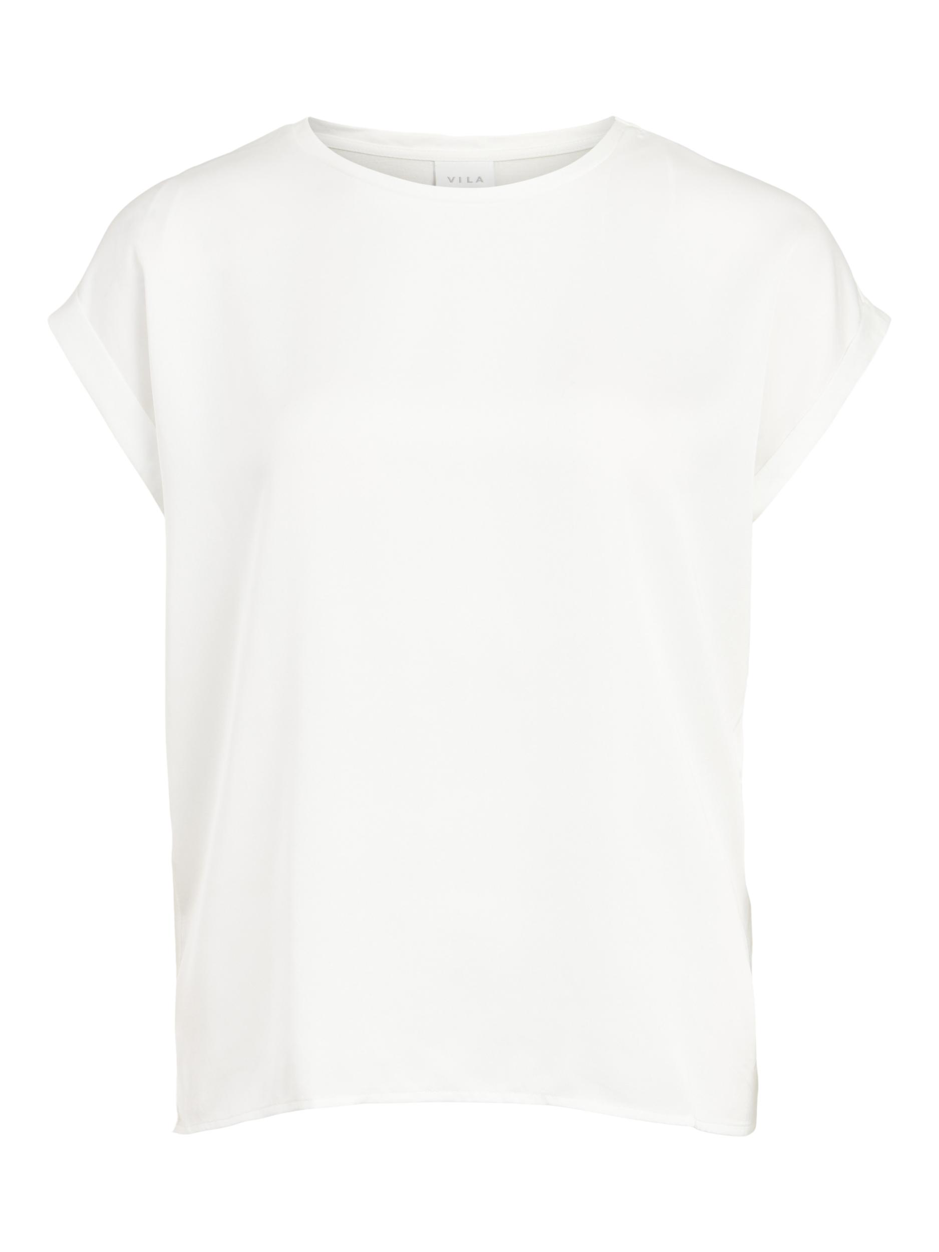 Abbigliamento Donna VILA Maglietta in Bianco Naturale 
