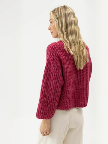 Holebrook Sweater ' Cajsa ' in Purple: back