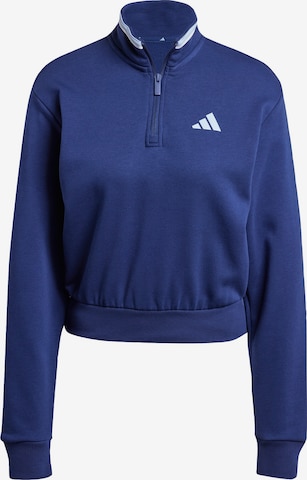 Sweat de sport 'Essentials' ADIDAS SPORTSWEAR en bleu : devant