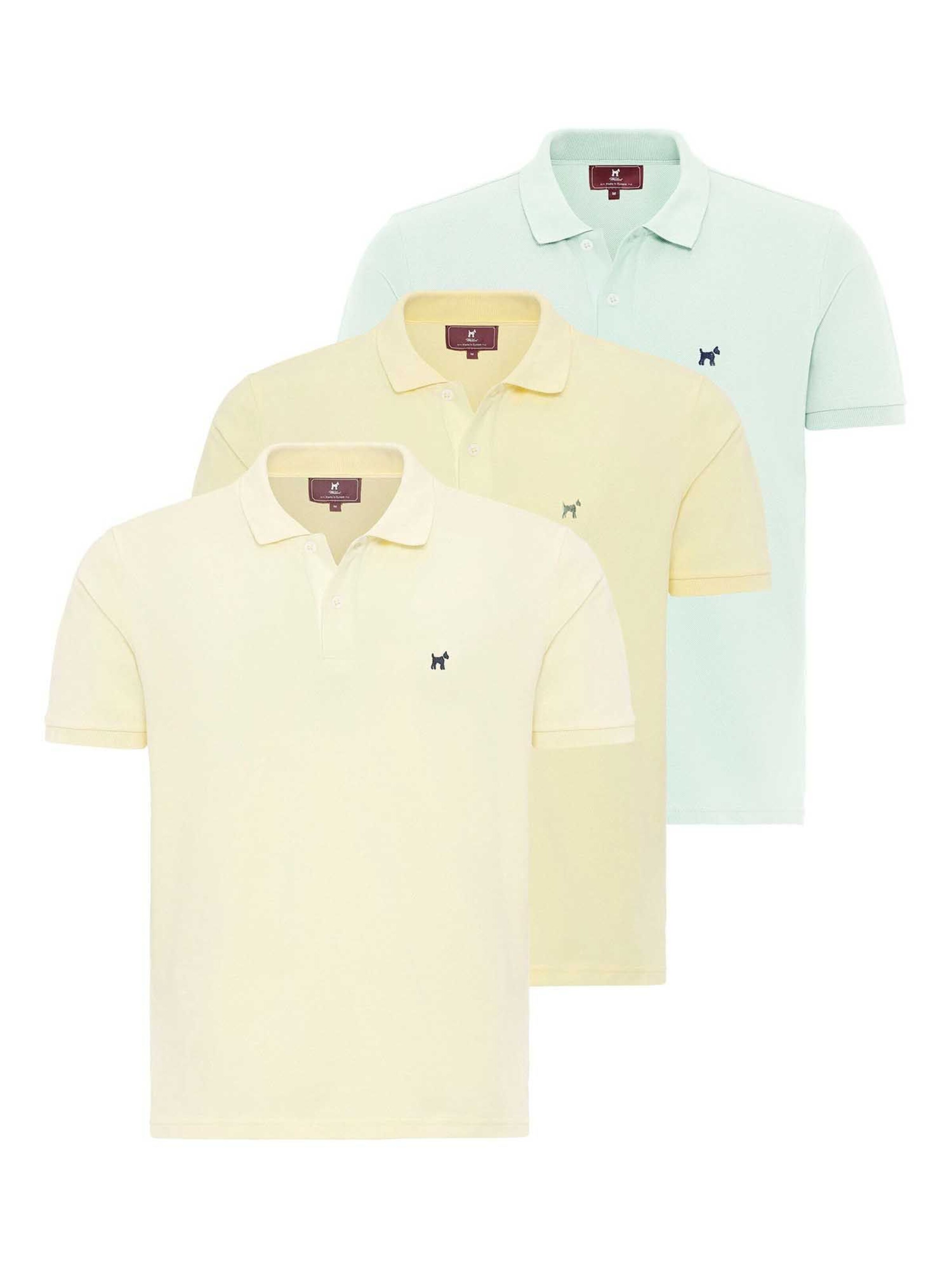 Tricou de la Williot pe galben: față