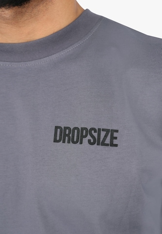 Dropsize Shirt 'Hustle Club' in Grey