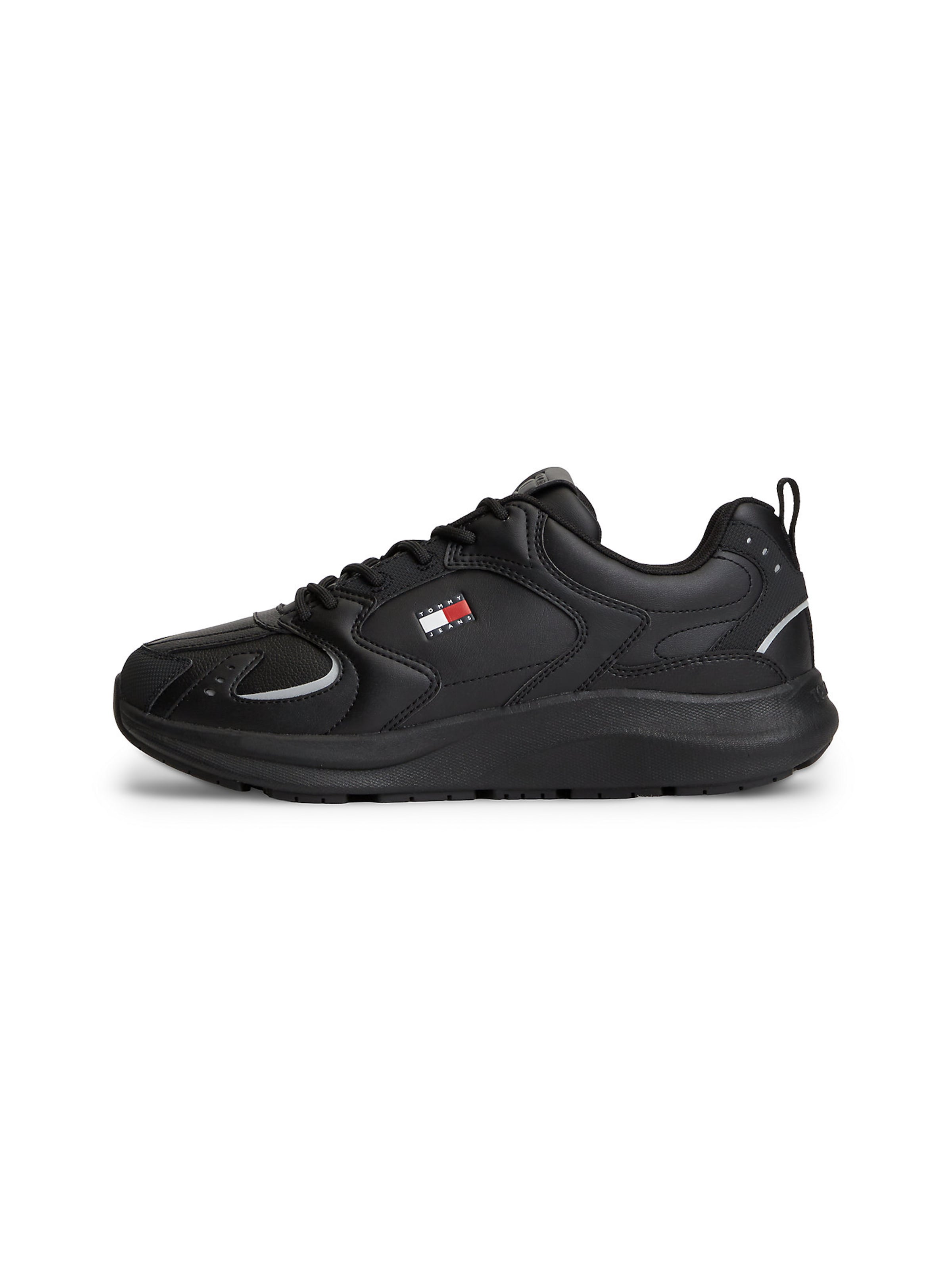 Tommy Jeans Sneaker in Schwarz: Vorderseite