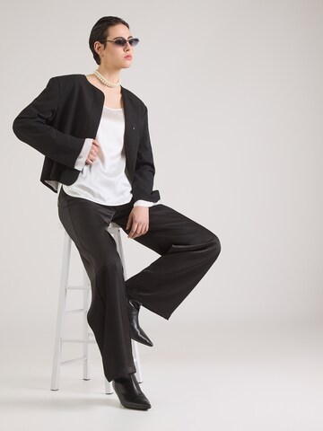 Chemisier 'LPAN' MM by Max Mara en blanc