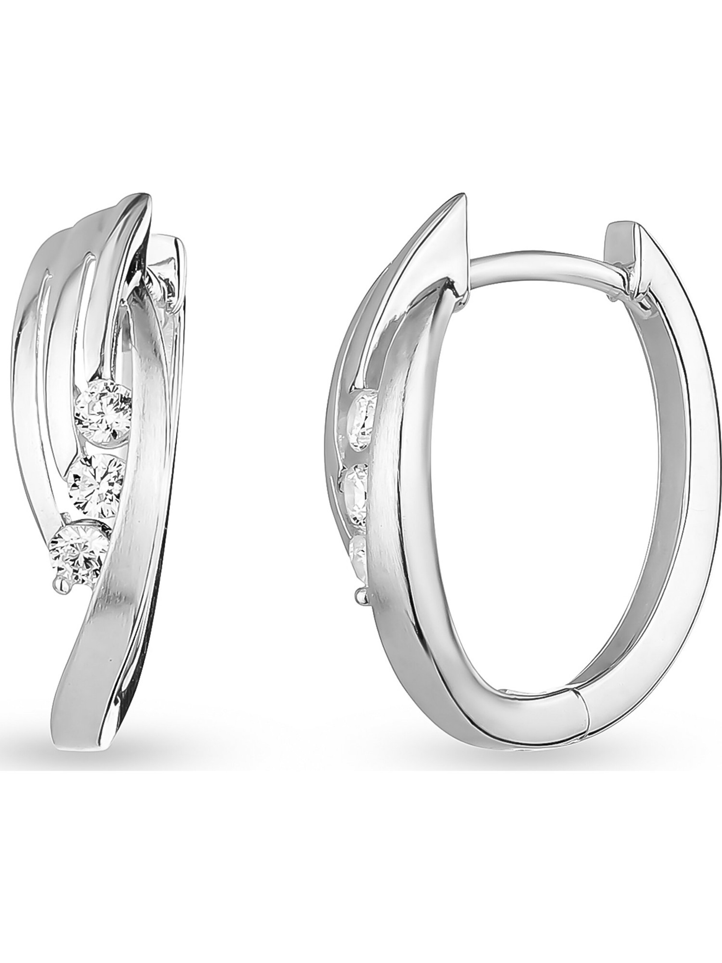 FAVS Ohrringe in Silber: Vorderseite