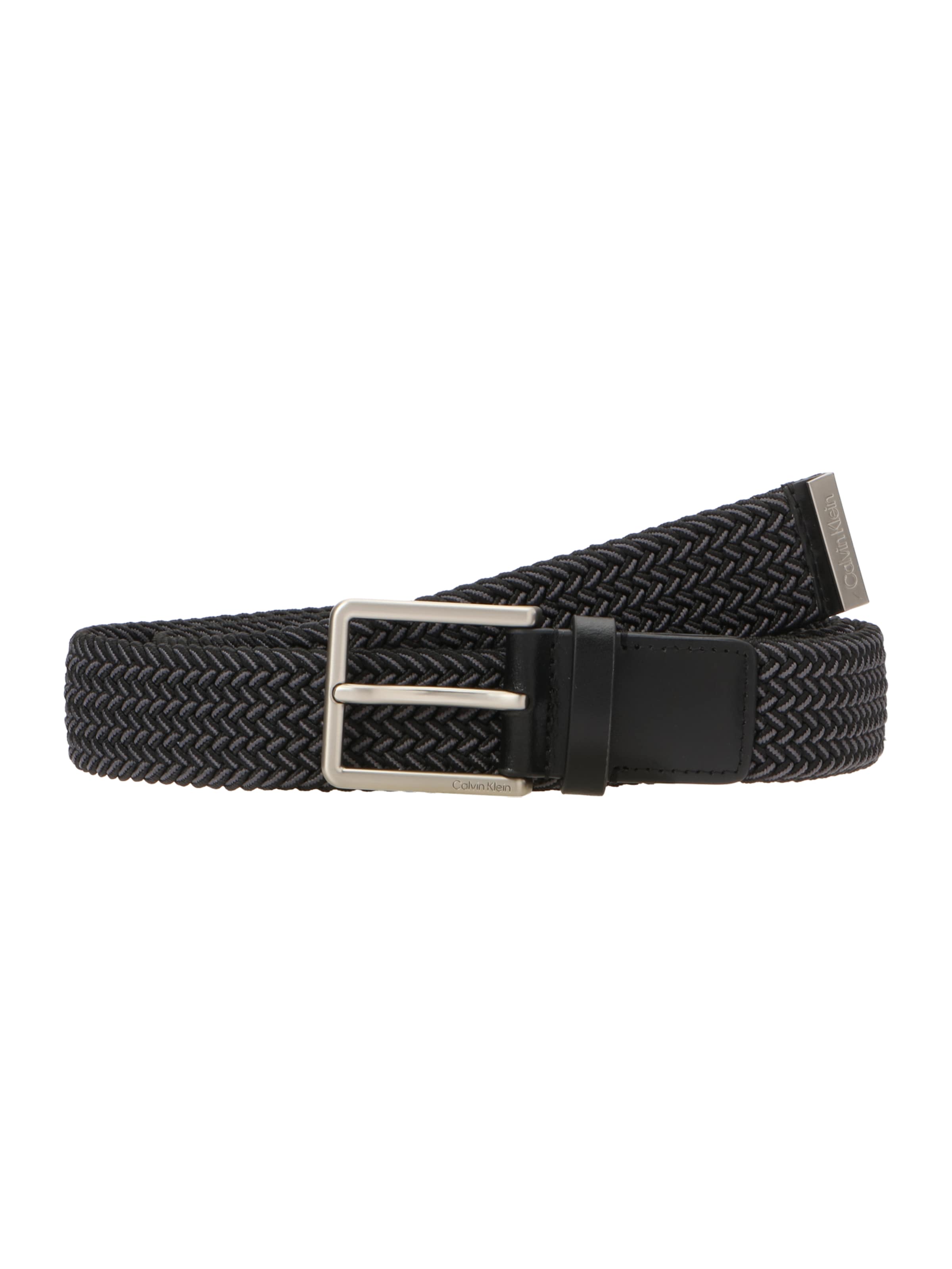Calvin Klein Riem 'WARMTH' in Zwart: voorkant