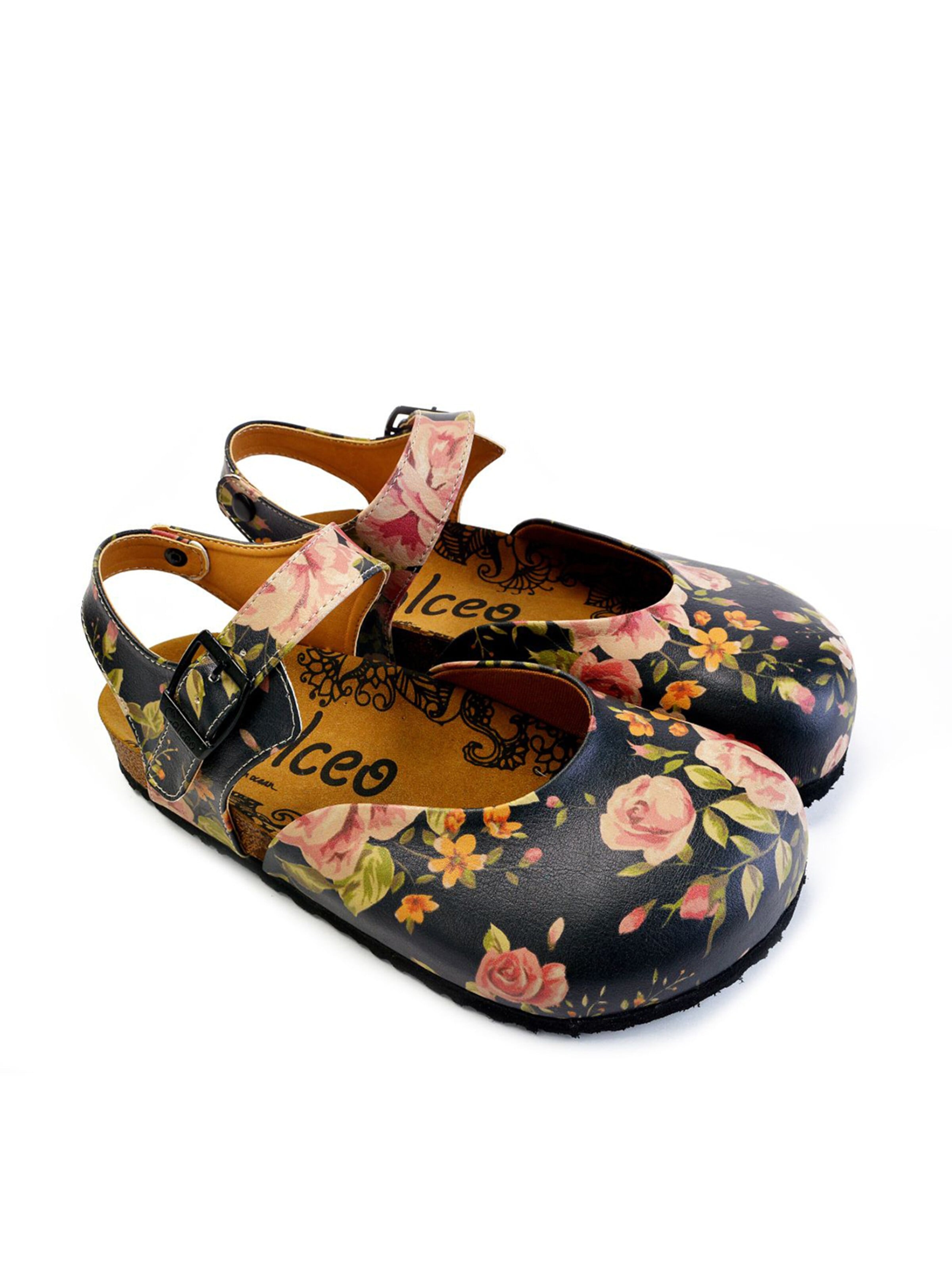 Goby Clogs 'CAL1604' in Zwart