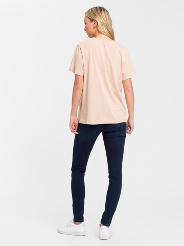Cross Jeans Shirt ' 56014 ' in Beige