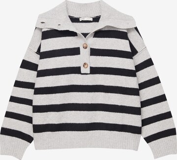 Pull&Bear Pullover in Grau: predná strana