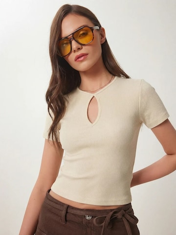Camicia da donna di Happiness İstanbul in beige