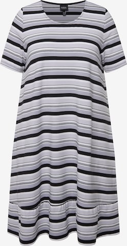 Ulla Popken Dress in Grey: front