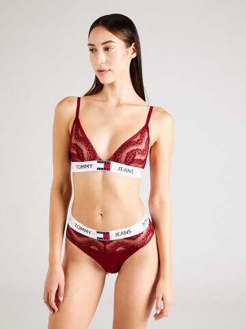 Triangle Soutien-gorge Tommy Jeans en rouge