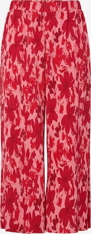 PIECES - Pantalón 'PCFlora' en rojo: frente