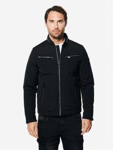 Giacca di mezza stagione di KOROSHI in nero: frontale