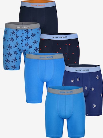 Happy Shorts - Boxers ' Prints ' em azul: frente