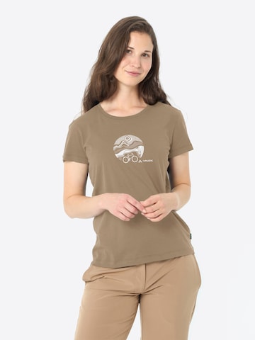 VAUDE T-Shirt in Beige: Vorderseite