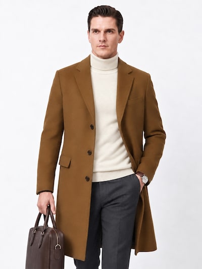 ALLTHEMEN Winter Coat 'Frostlicht' in XS in Camel, Item view