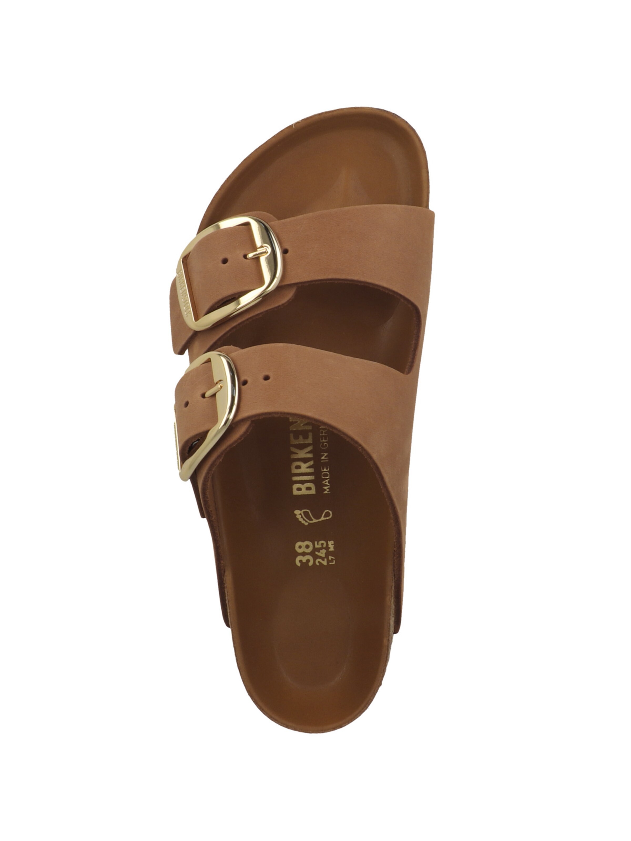 BIRKENSTOCK - Sapato aberto 'Arizona Big Buckle' em castanho