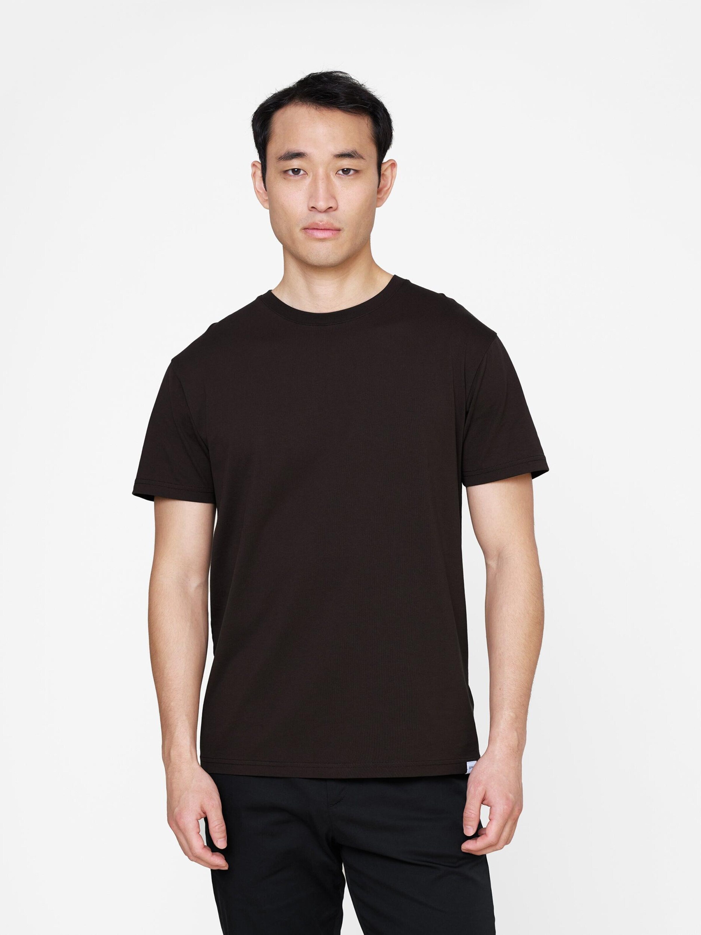 SANVT Shirt 'The Perfect T-Shirt'‌‌‌‌ in Braun: Vorderseite