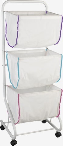 Wenko Laundry Basket 'Escala' in White: front